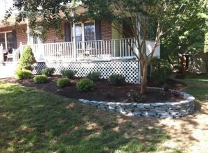after landscaping