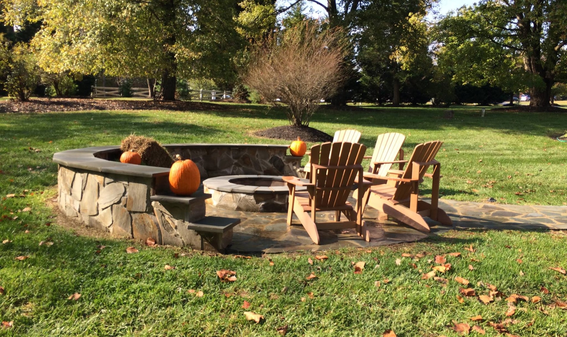 Picture of outdoor fire pit